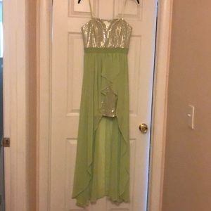 Cache high low formal dress